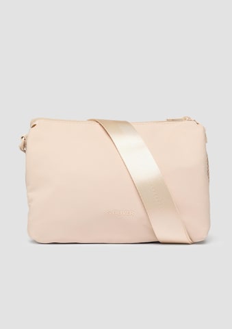 s.Oliver Crossbody bag in Beige: front