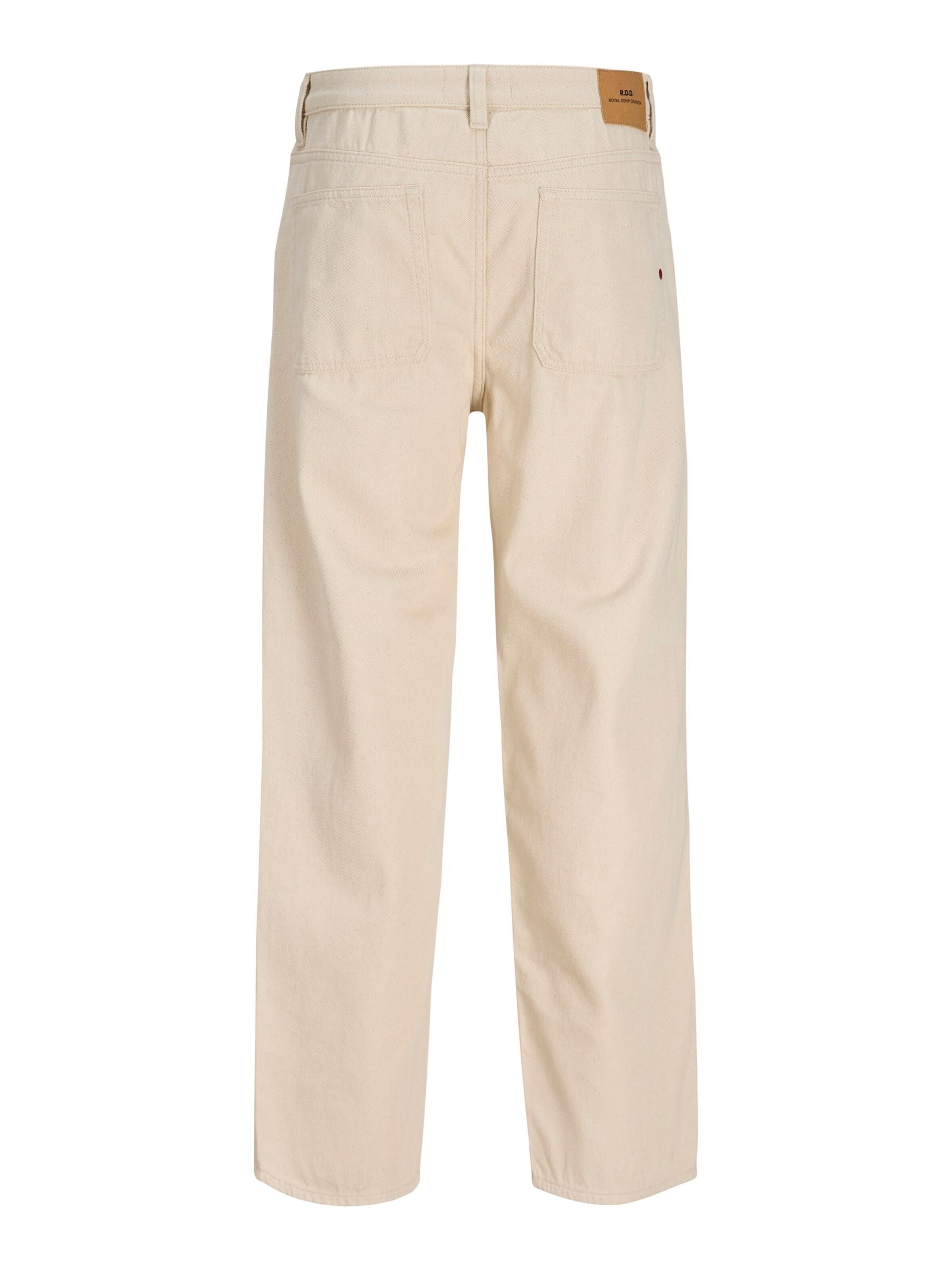 R.D.D. ROYAL DENIM DIVISION Loosefit Broek in Beige