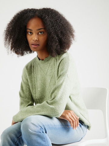 ABOUT YOU Sweater 'Elena' in Green: front