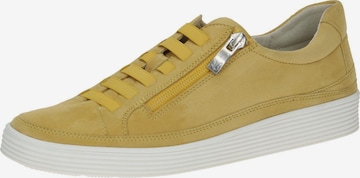 CAPRICE Sneakers laag in Geel: voorkant