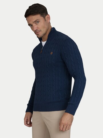 Sir Raymond Tailor Pullover 'Sherman' in Blau