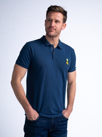 Petrol Industries Shirt 'Seaside' in Blauw: voorkant