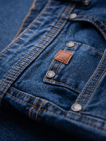 Ombre Regular Jeans‌‌‌‌‌‌‌‌ in Blau