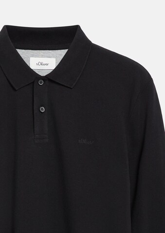 s.Oliver Shirt in Zwart: voorkant