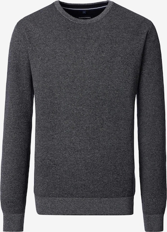 CASAMODA Pullover 'Basic' in Grau: Vorderseite