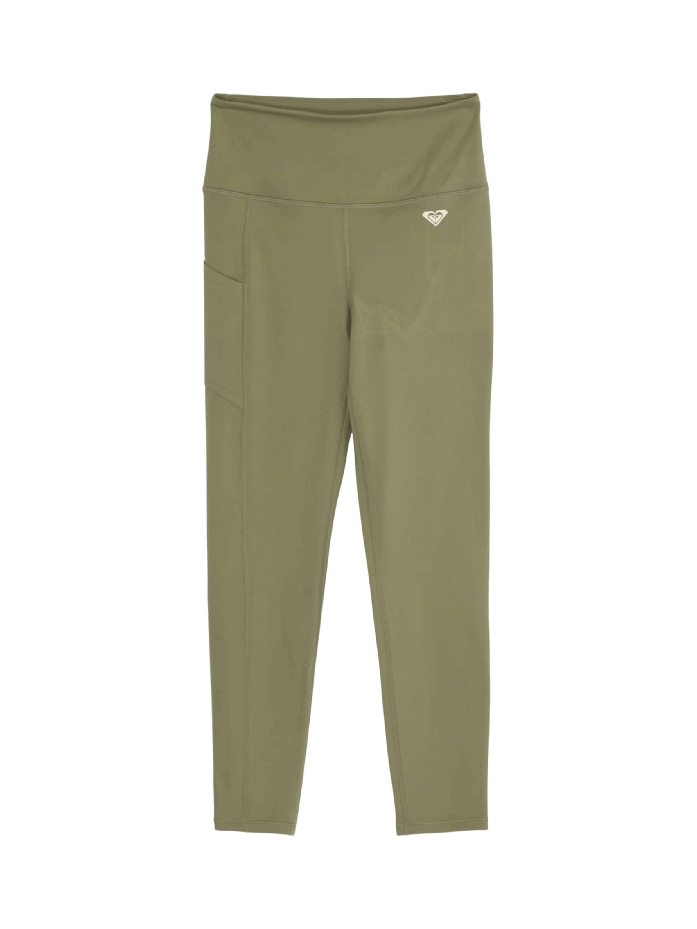 ROXY Leggings 'Heart Into' in Green: front
