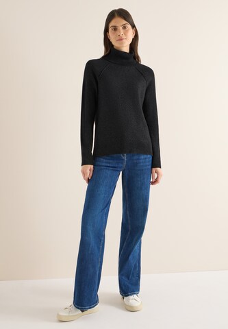 CECIL Pullover in Schwarz