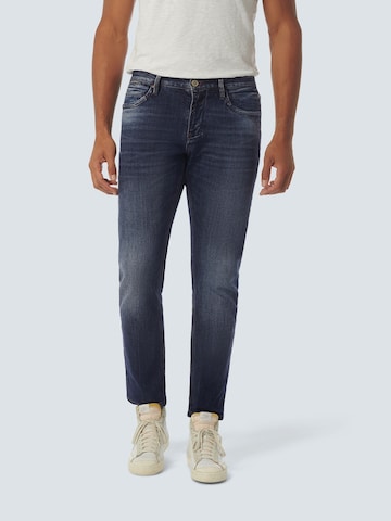 No Excess Regular Jeans in Blau: Vorderseite