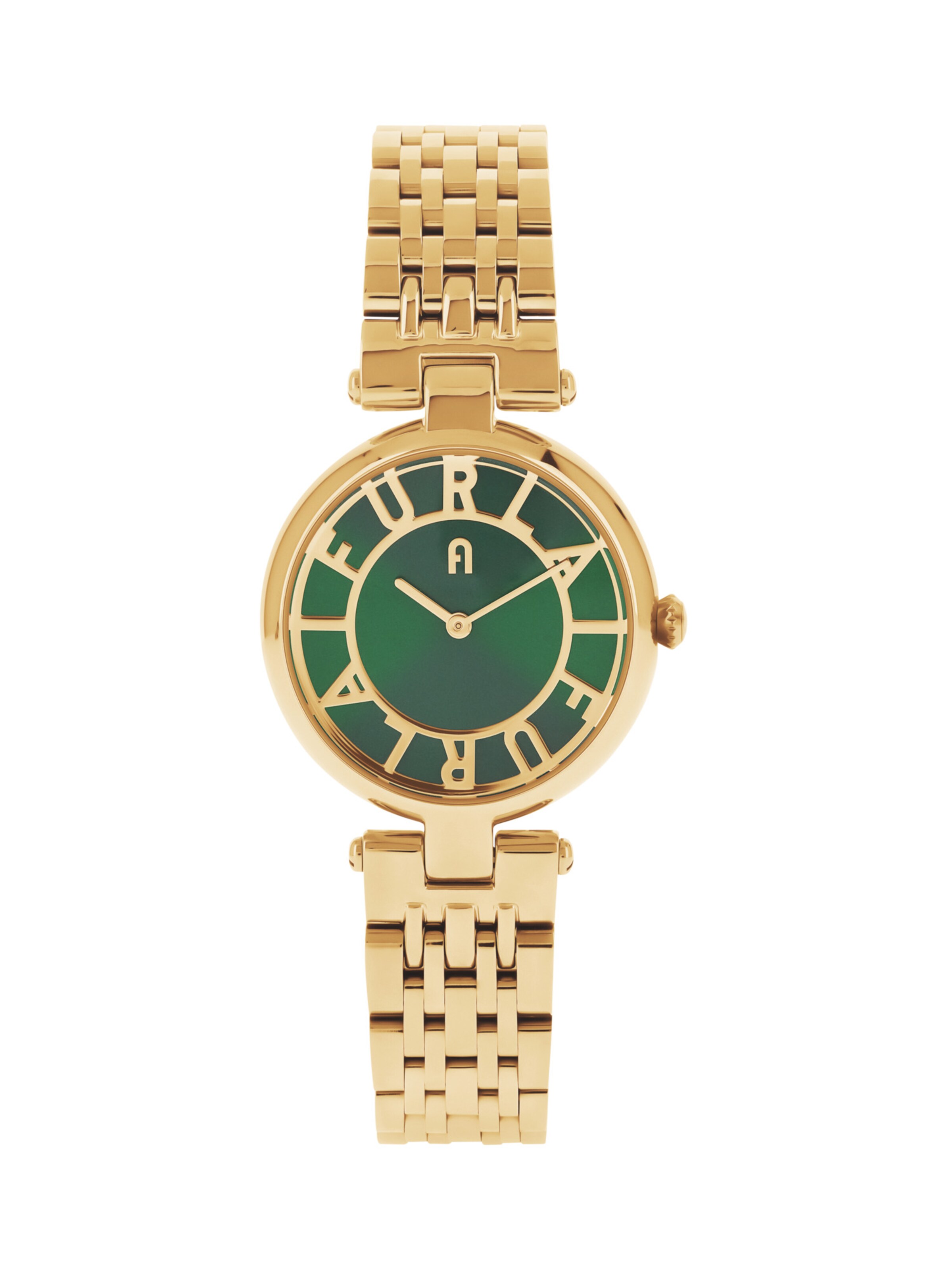 FURLA Analoguhr 'NEW CLUB' in Gold: Vorderseite