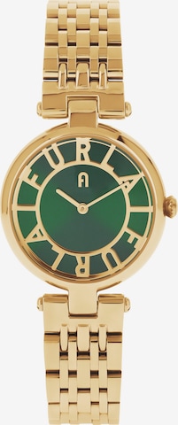 FURLA Analog Watch 'NEW CLUB' in Gold: front