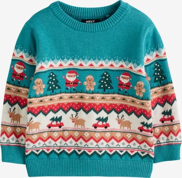 Next Neulepaita värissä sininen: etupuoli