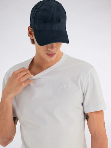 T-Shirt GAS en blanc