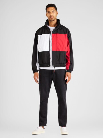 Veste mi-saison 'ARCHIVE FLAG' Tommy Jeans en noir