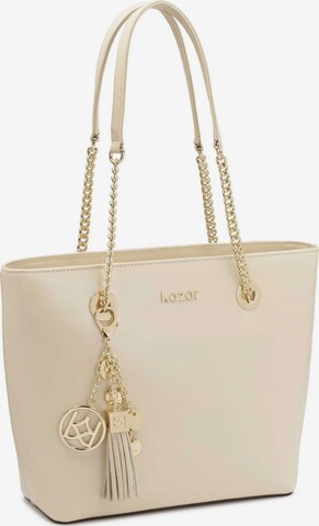 Kazar - Shopper en beige