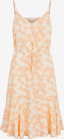 Pieces Petite فستان صيفي بـ برتقالي / أبيض, عرض المنتج