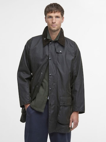 Barbour Winterjas 'Northumbria' in Groen: voorkant