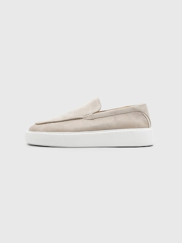 Dutch'D Classic Flats 'Atmos' in Beige: front