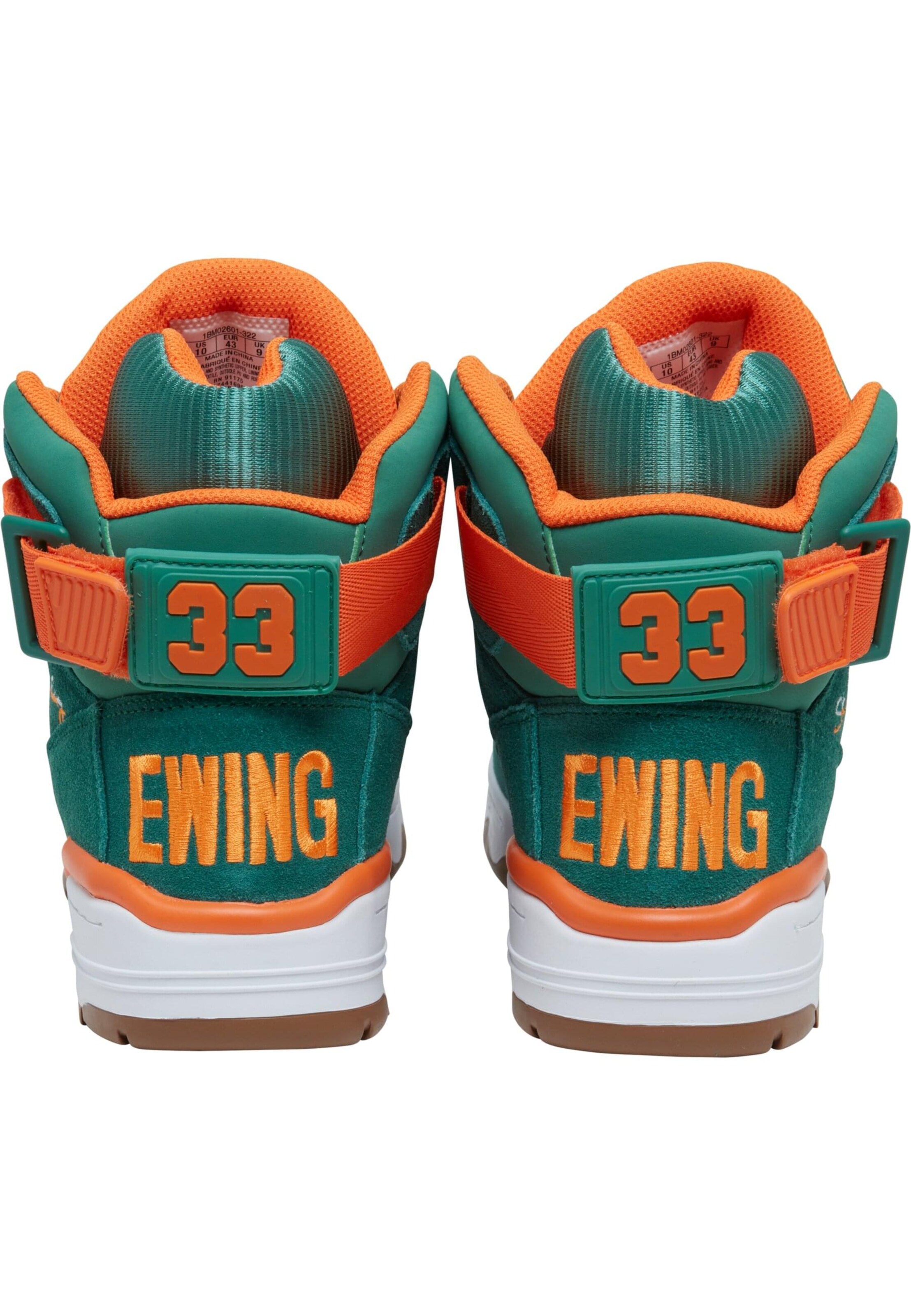 Ewing Sneaker '33 Hi St. Patrick Day' in Grün