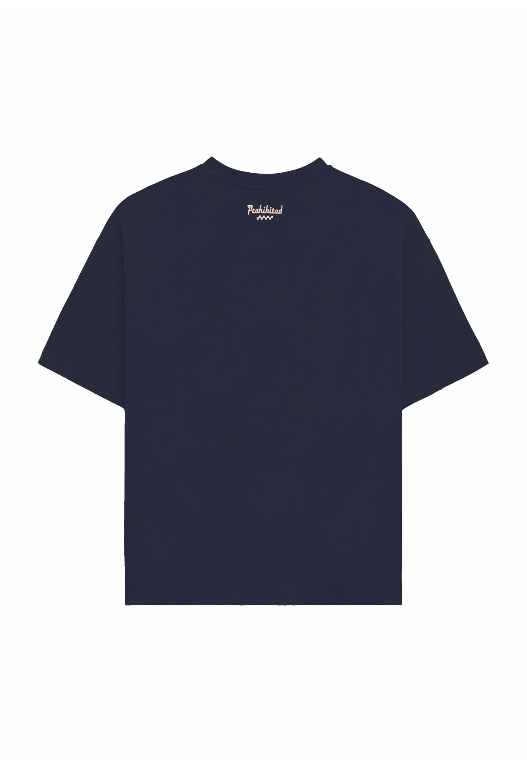 Maglietta 'Racecore' di Prohibited in blu