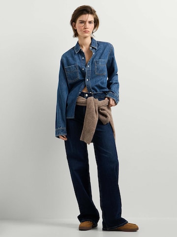 Pepe Jeans Blouse 'Authenic' in Blue