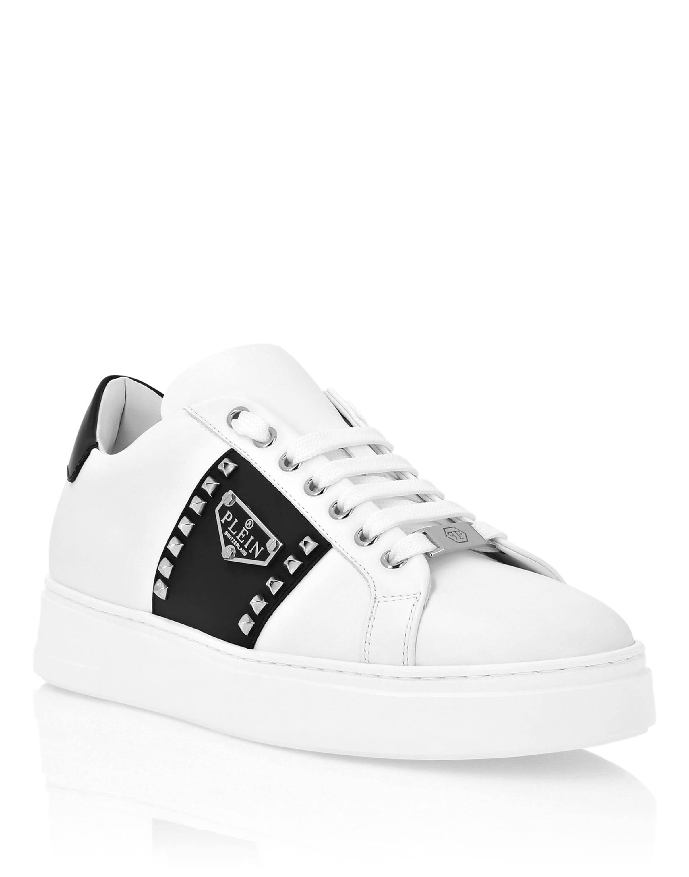 Philipp Plein Sneaker 'Hexagon' in Weiß: Vorderseite