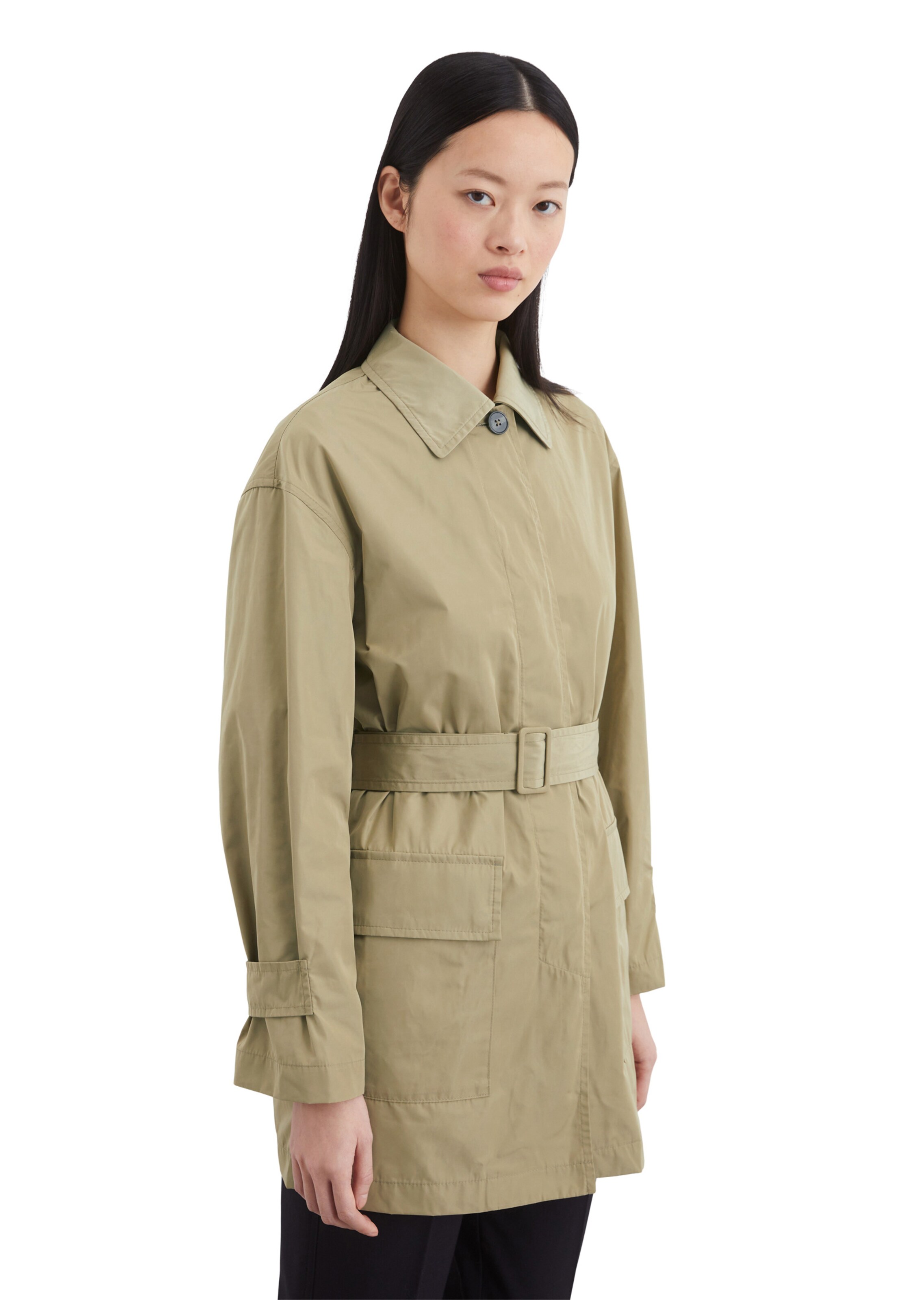 Marc O'Polo Functionele jas 'DfC' in Beige