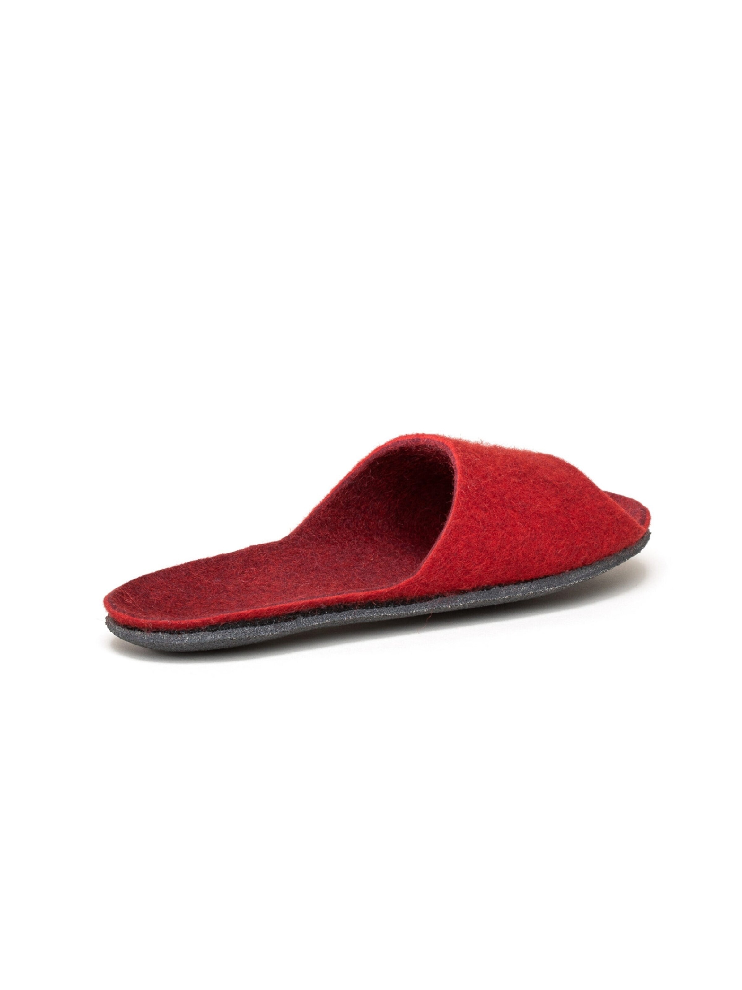 MagicFelt Slippers 'Filzpantoffel Magicfelt 722' in Red