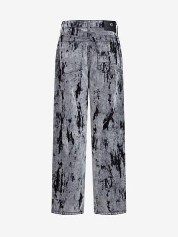 YVZ Denim Baggy Jeans 'Moon' in Grey