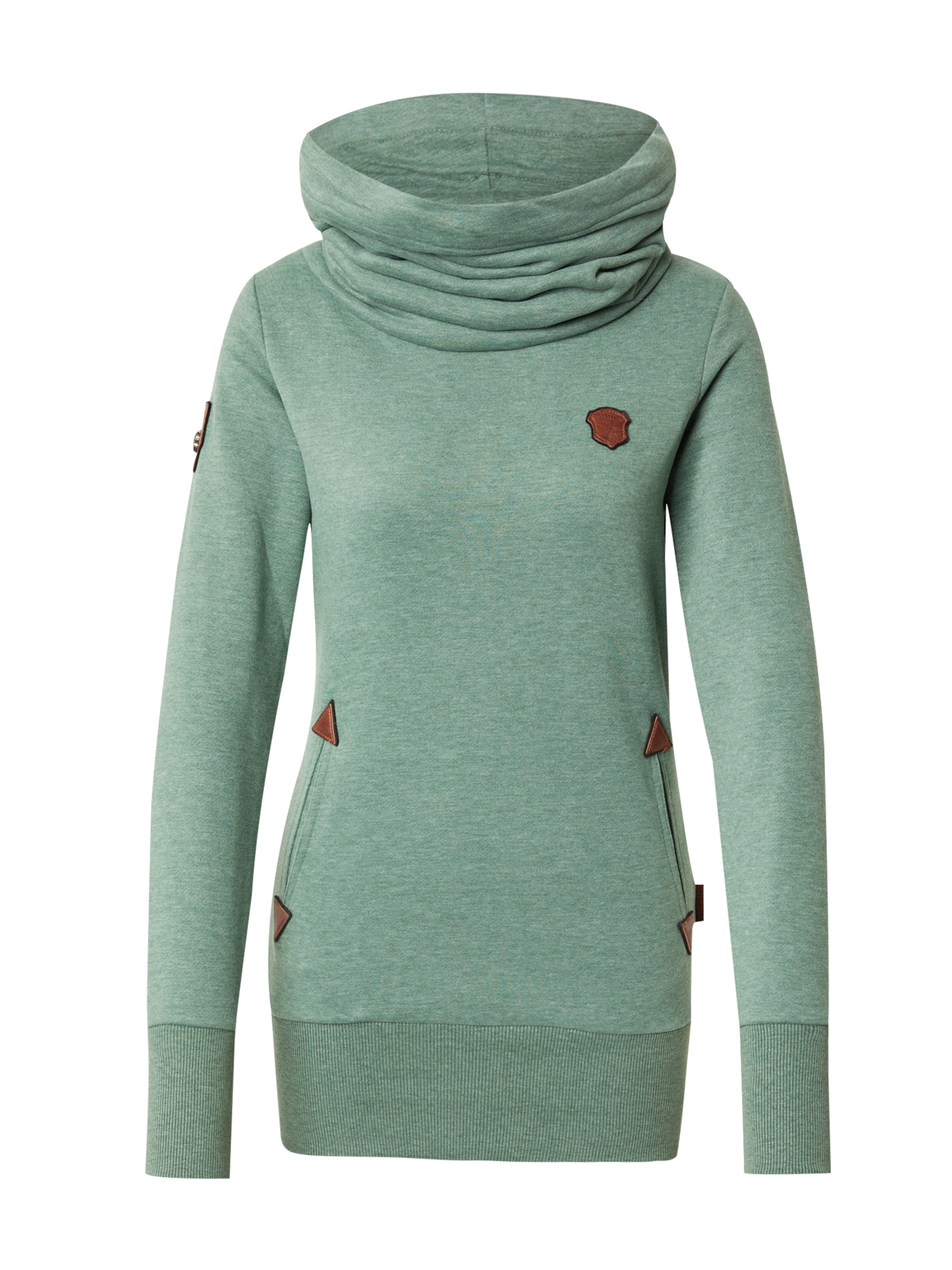 naketano Sweatshirt in Green: front