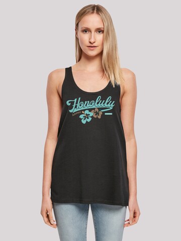 F4NT4STIC Top 'Honolulu' in Black: front