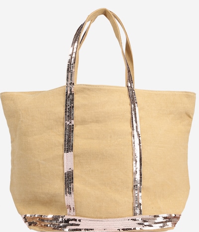Vanessa Bruno Shopper 'CABAS' in beige / silbergrau, Produktansicht