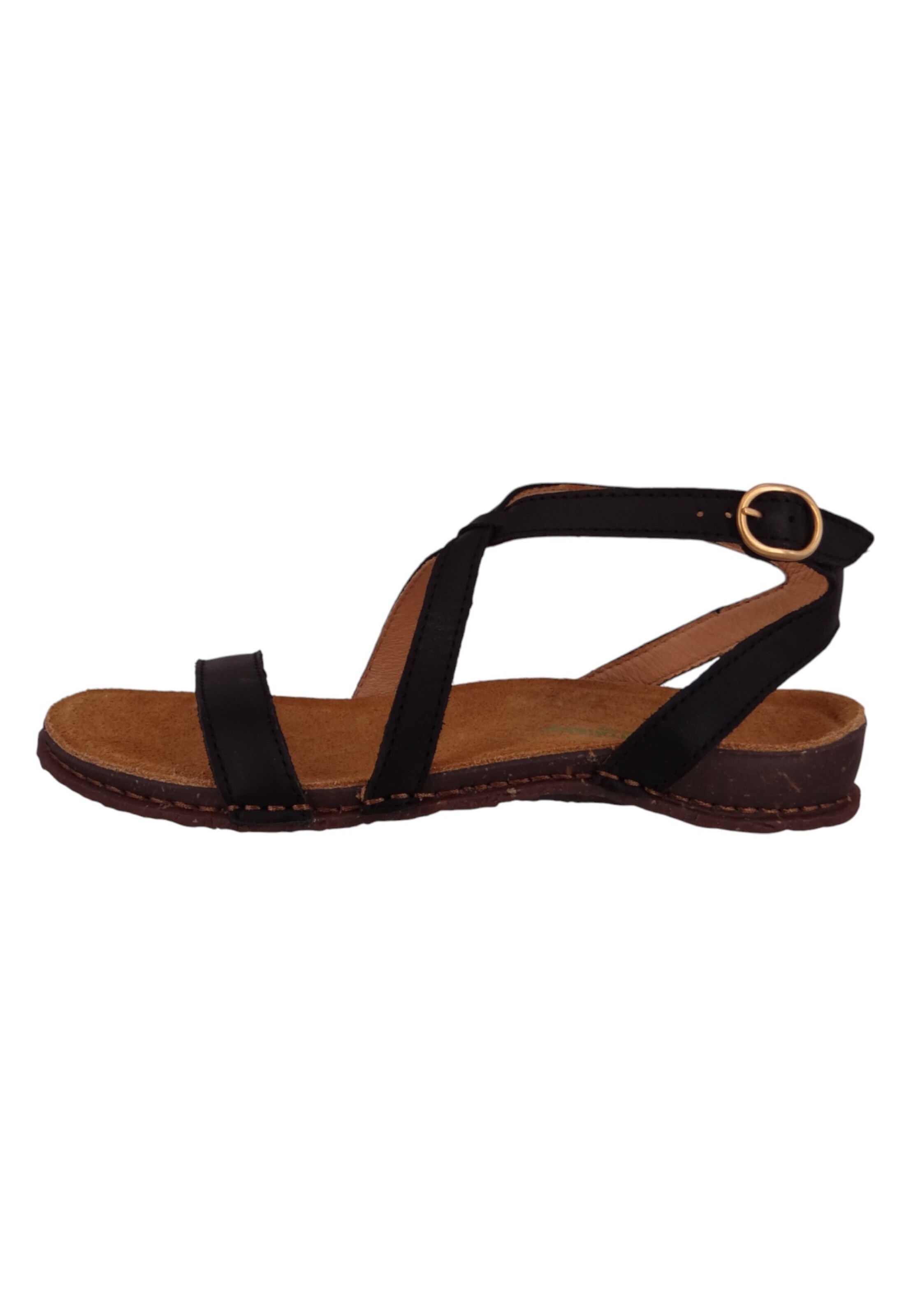 EL NATURALISTA - Sandálias com tiras em preto: frente