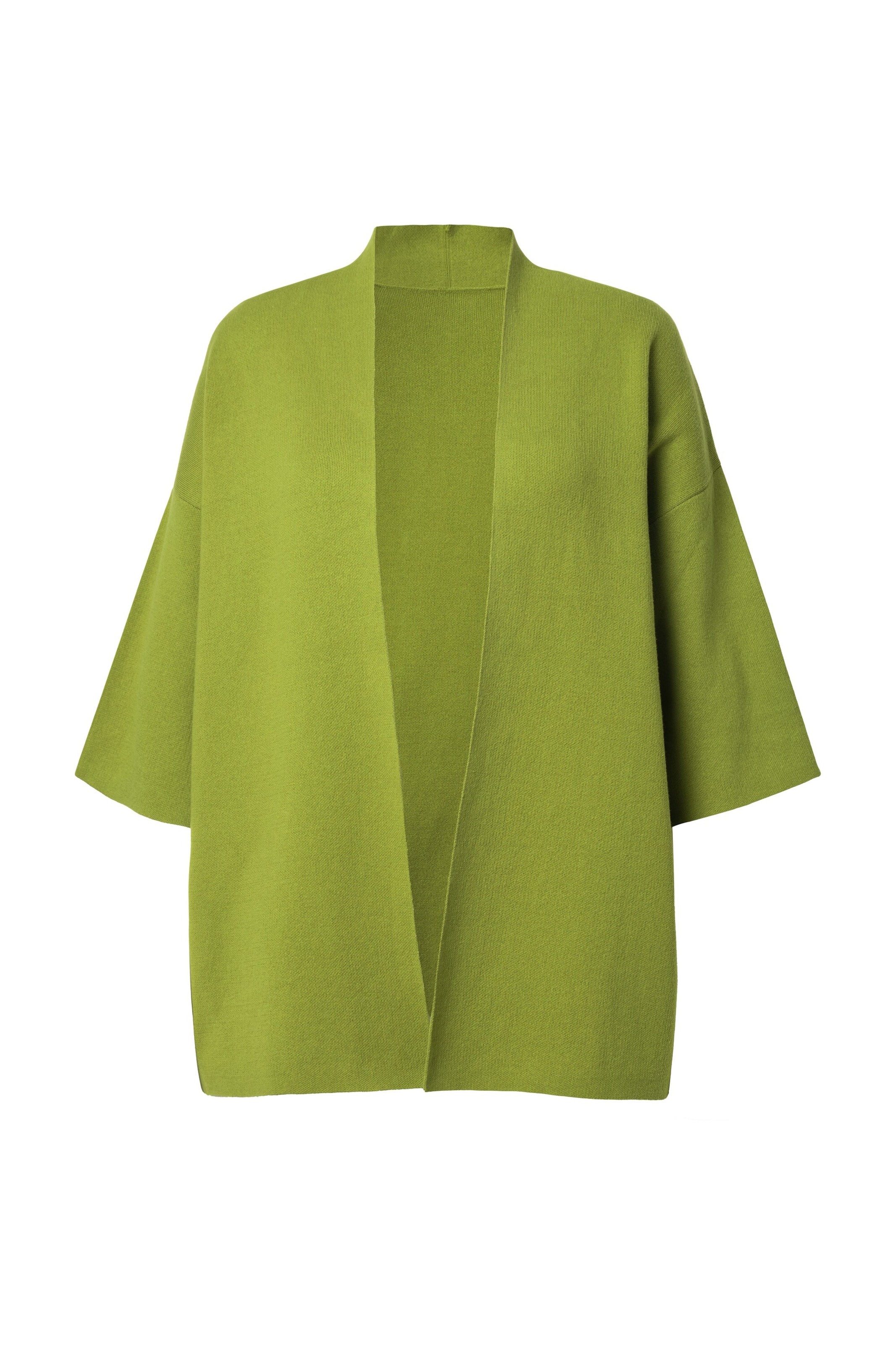 Ulla Popken Strickjacke in Grün: Vorderseite