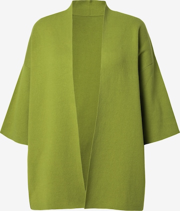 Ulla Popken Knit cardigan in Green: front