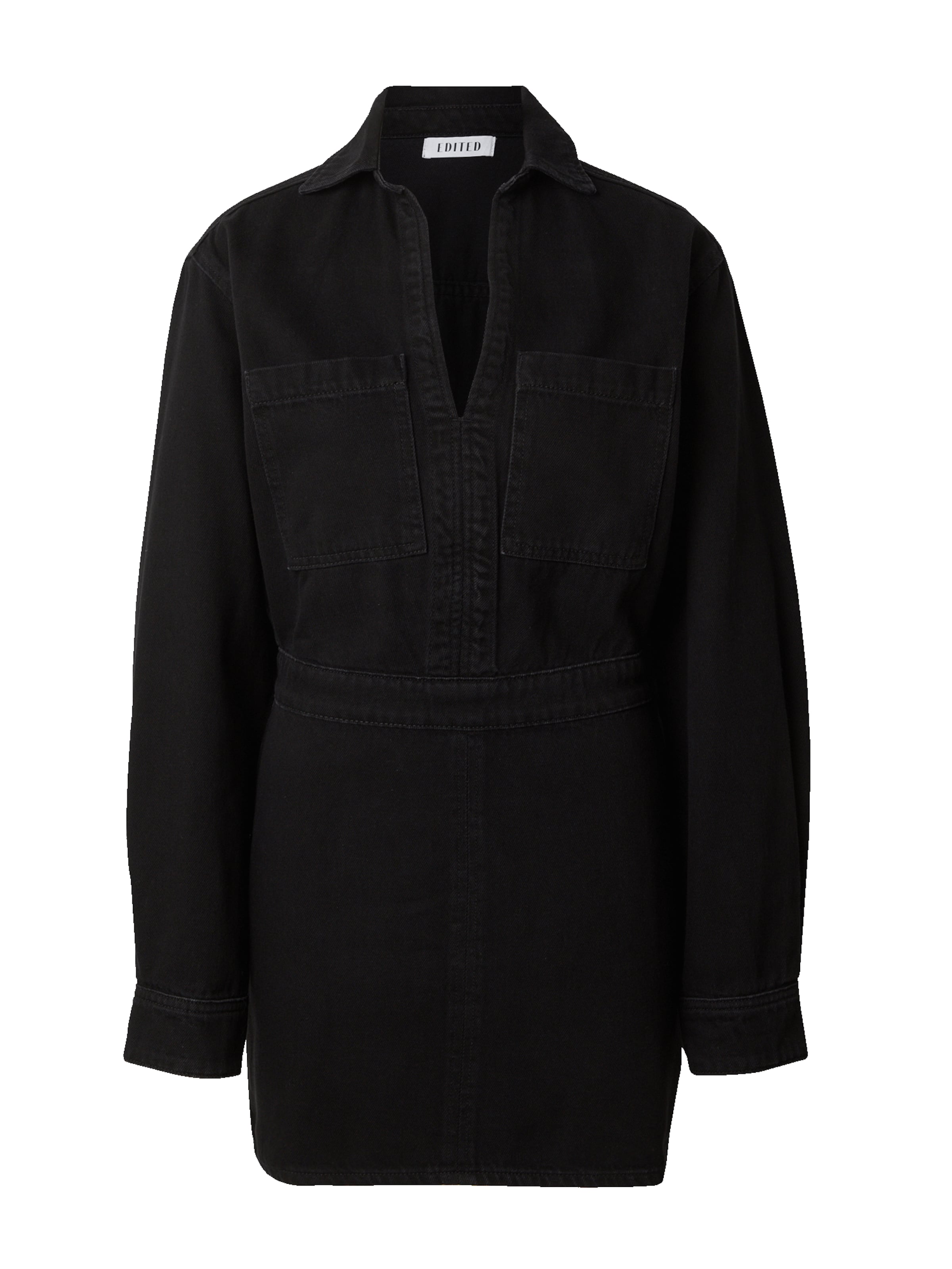 EDITEDHaljina 'Keira' - crna boja: prednji dio