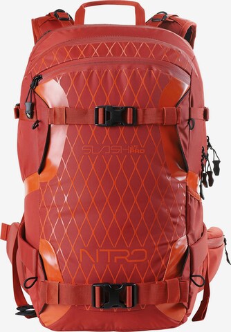 NitroBags Backpack 'Slash' in Orange: front