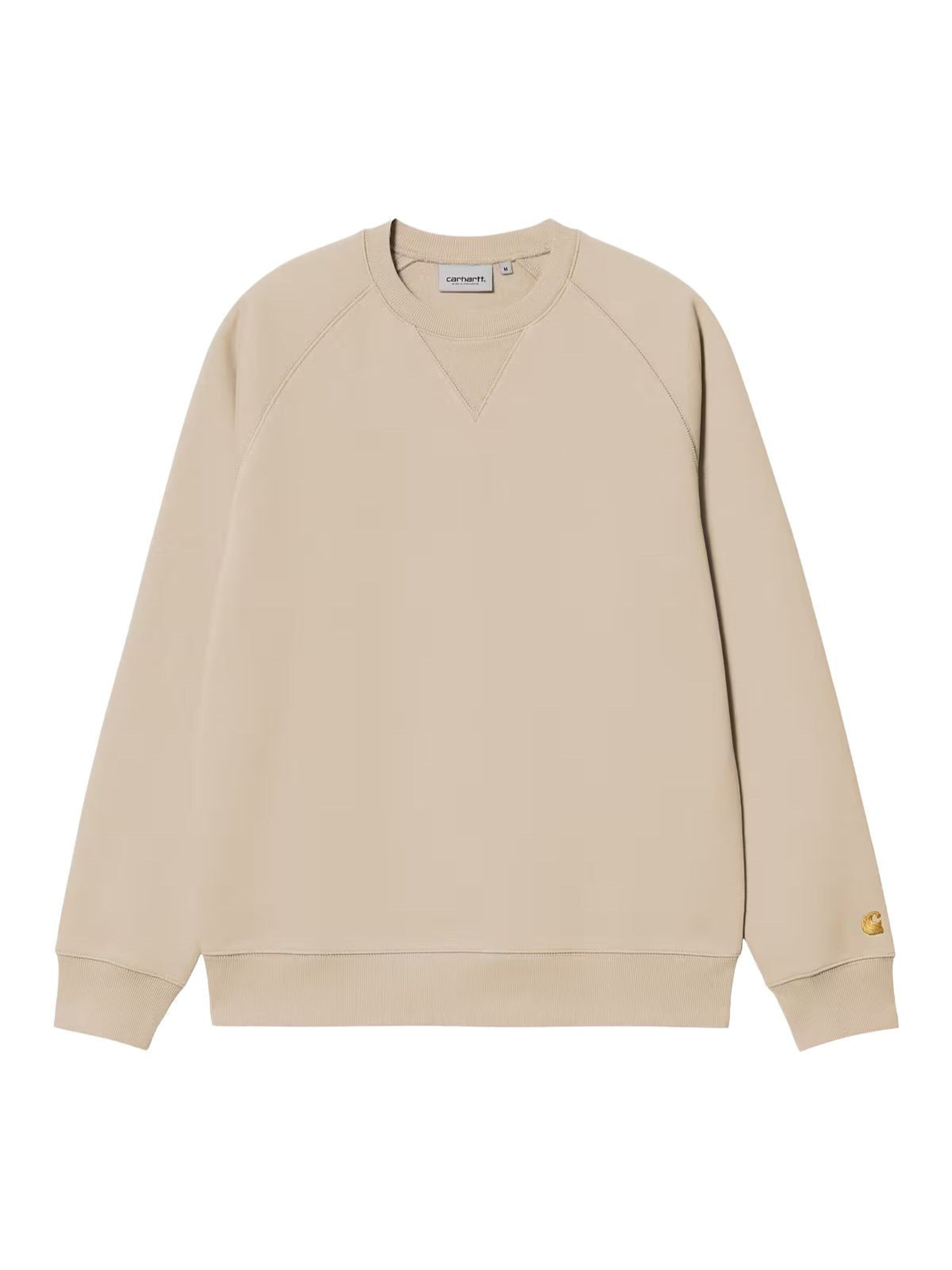 Carhartt WIP Pullover 'Chase'‌‌ in L in beige, Produktansicht
