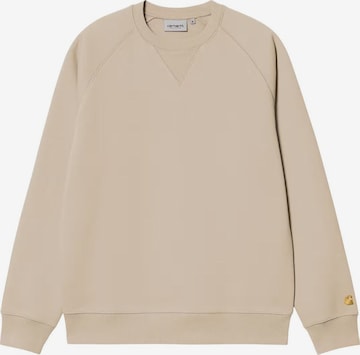 Carhartt WIP Pullover 'Chase' in Beige: Vorderseite