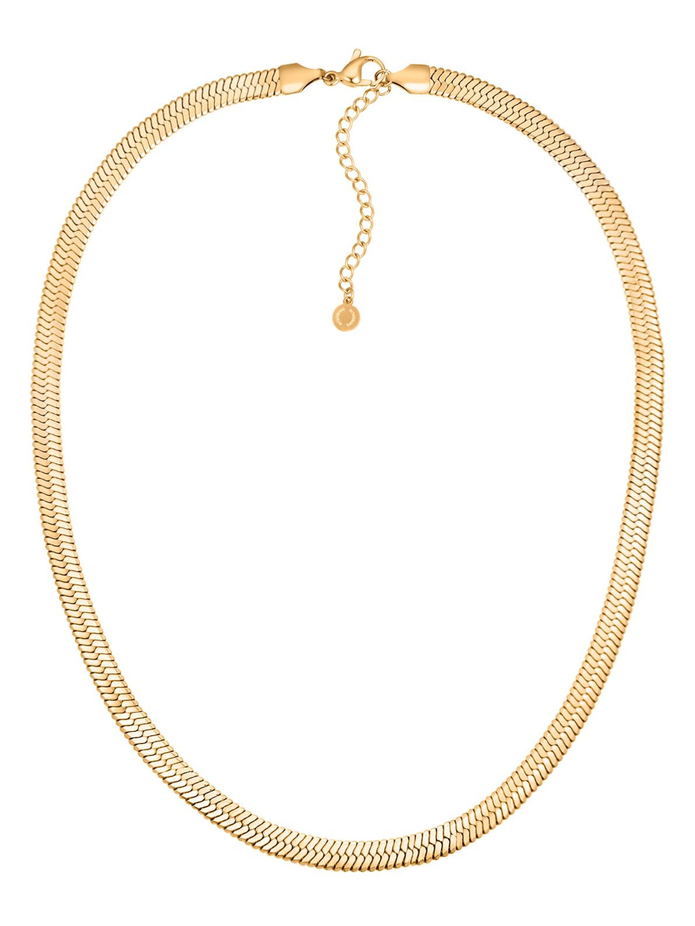 day berlin Necklace 'Vena' in Gold: front