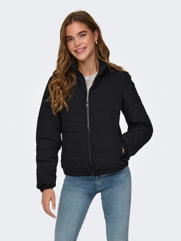 JDY Between-Season Jacket in Black: front