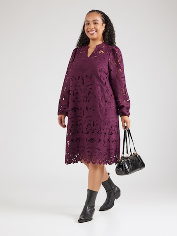 ONLY Carmakoma Coctailkjole i rød: forside