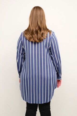 KAFFE CURVE Tuniek 'Sida' in Blauw