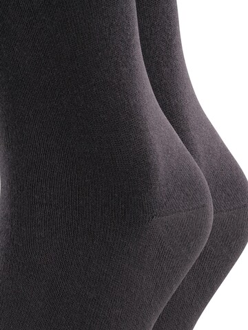 ESPRIT Socken 'Basic Uni 2-Pack'‌ in Schwarz