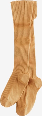 Next Sukkahousut värissä keltainen: etupuoli