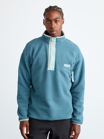 COLUMBIA Sportpullover 'Helvetia II' in Blau: Vorderseite