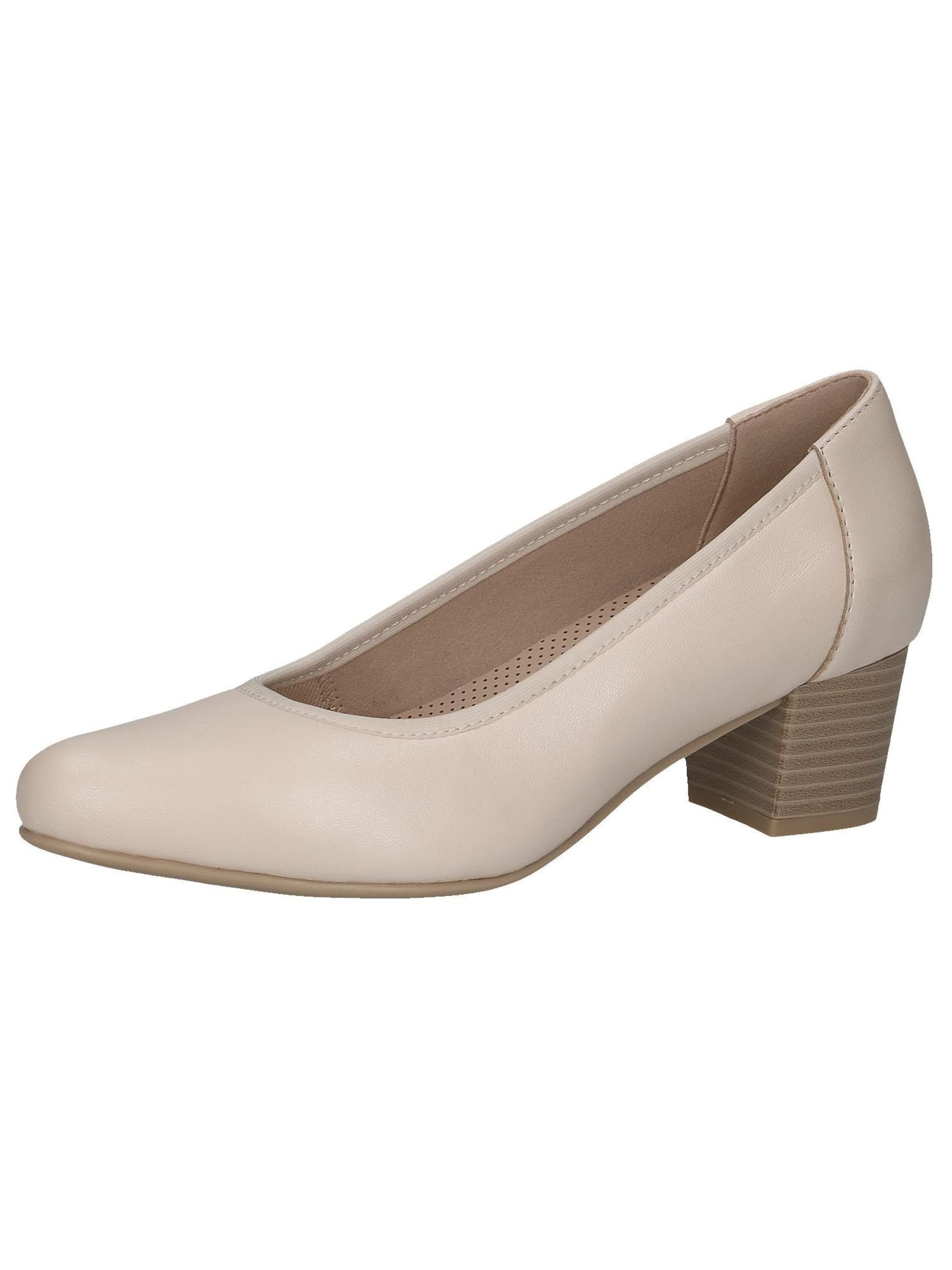 Décolleté di CAPRICE in beige: frontale