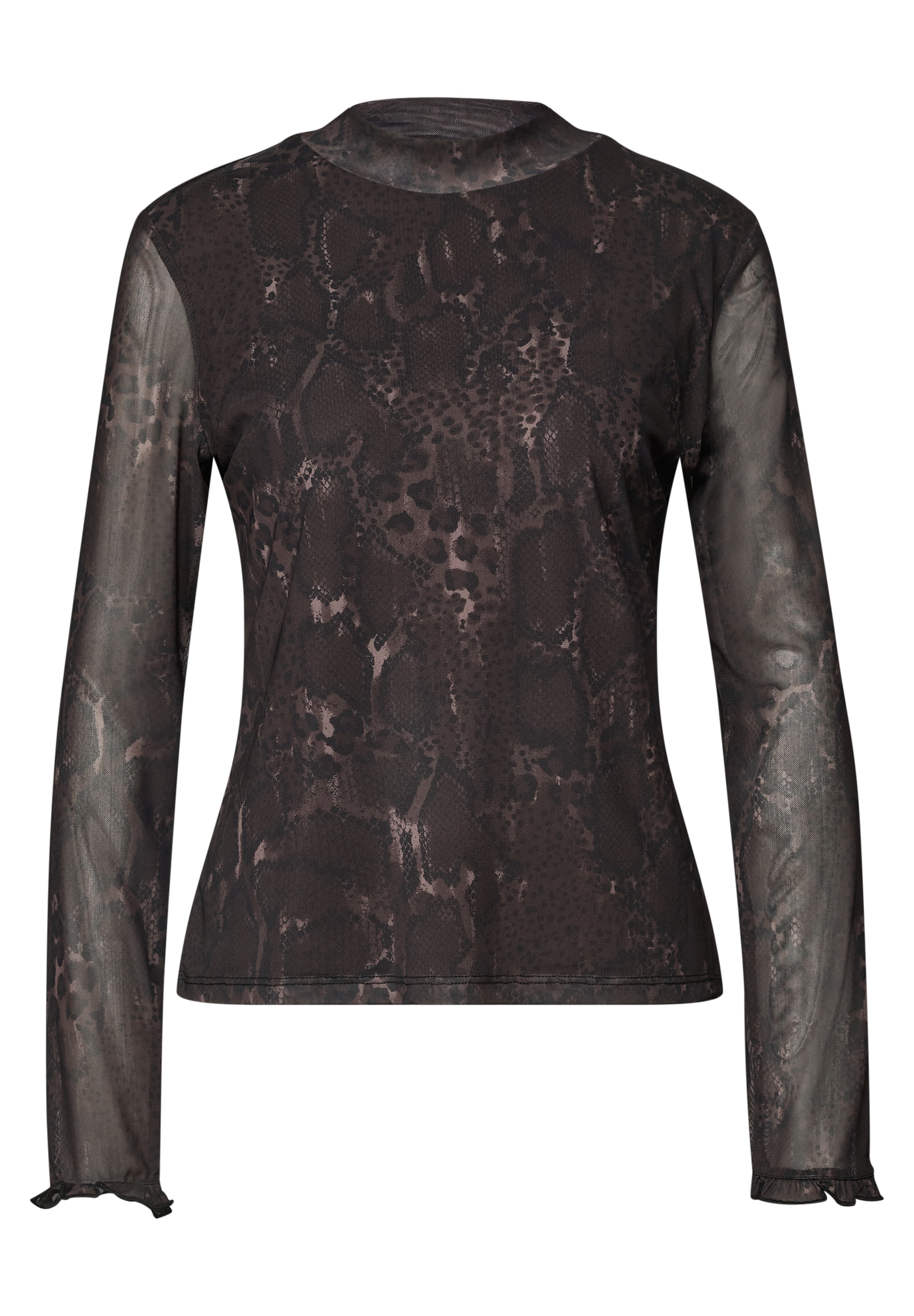 Street One Studio Shirt in Brown: front
