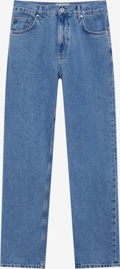 Jeans Pull&Bear pe albastru, Vizualizare produs