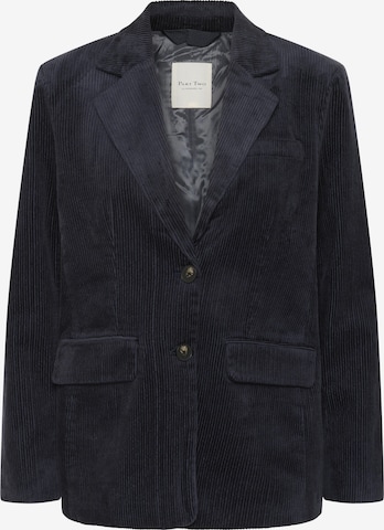 Blazer 'Leni' Part Two en bleu : devant