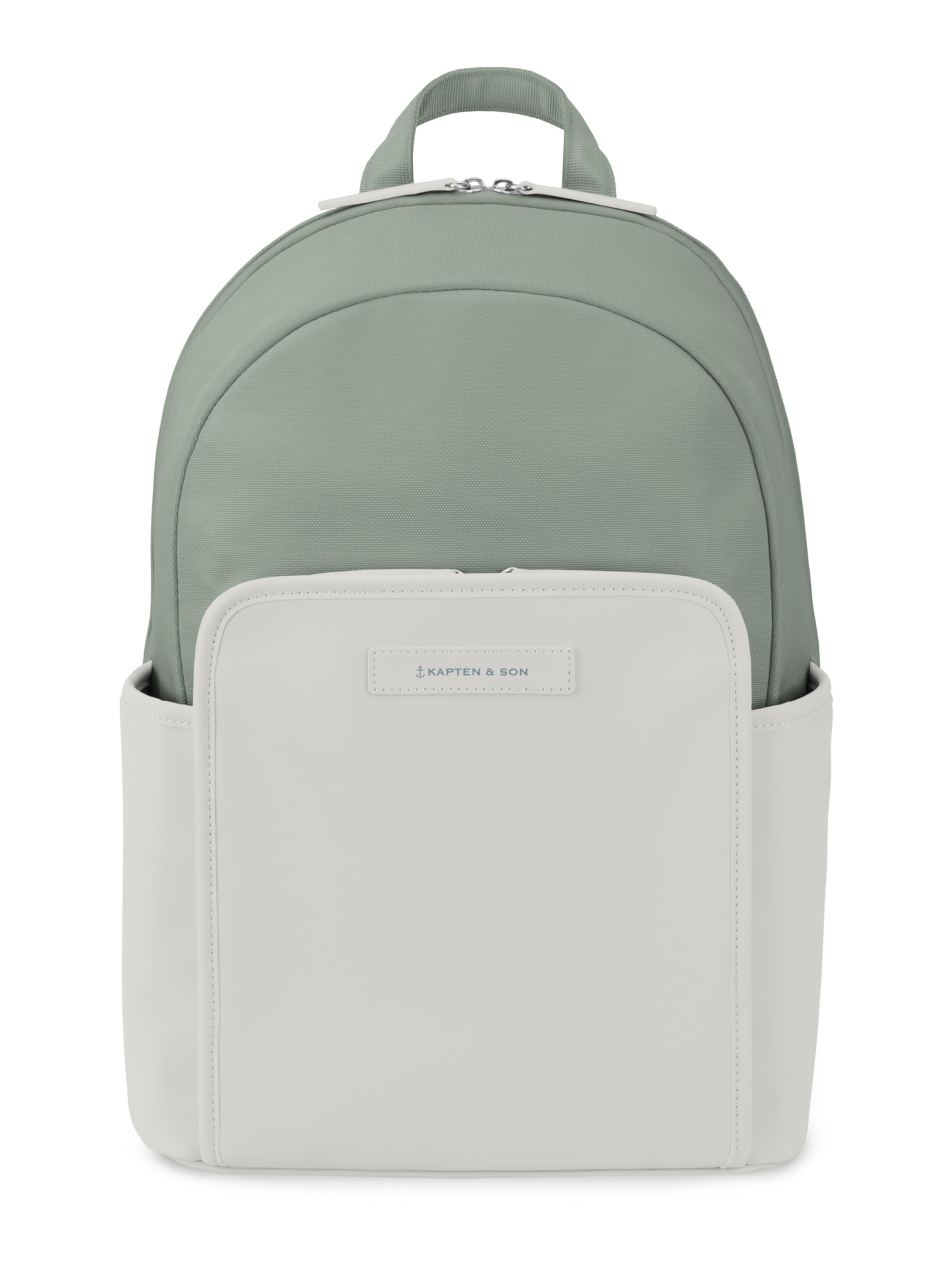 Kapten & Son Rucksack 'Aalborg' in Beige: Vorderseite